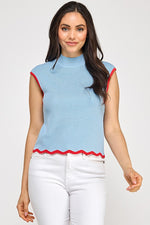 Scalloped Sweater