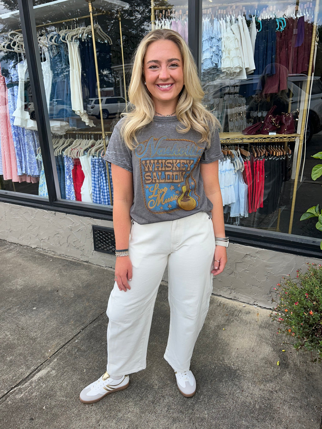 Nashville Graphic Burnout Tee