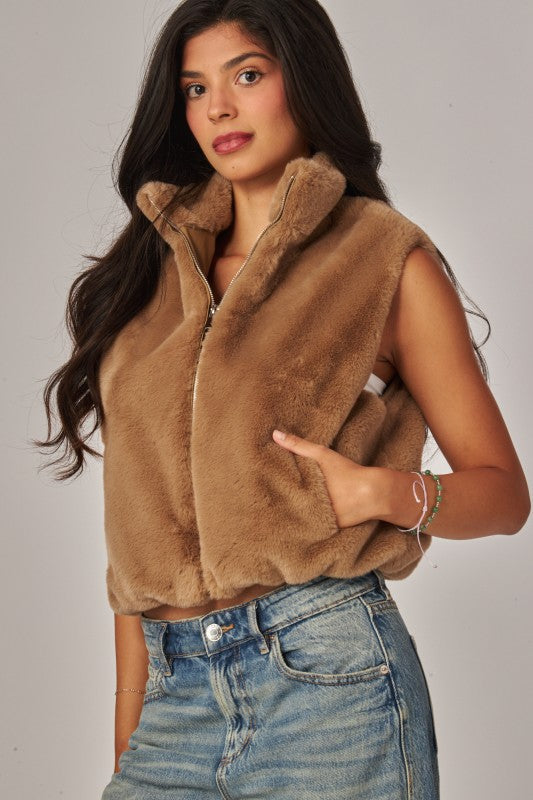 Bunny Fur Vest