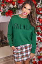 Christmas Plaid Skort