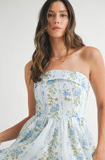Foldover Floral Romper
