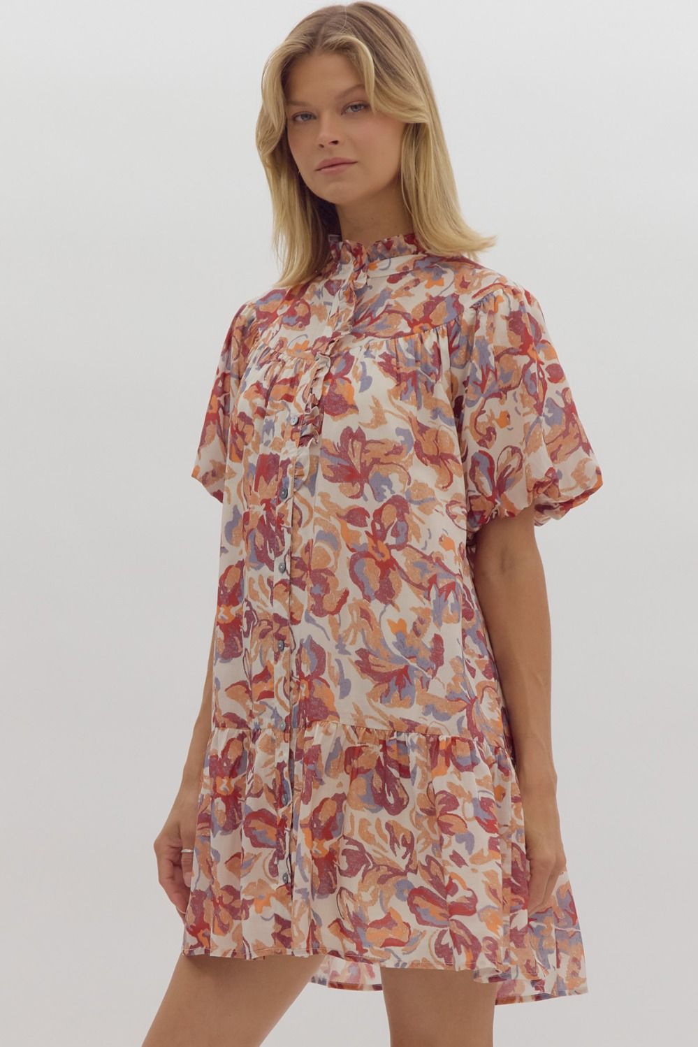 Floral Tencel Dress