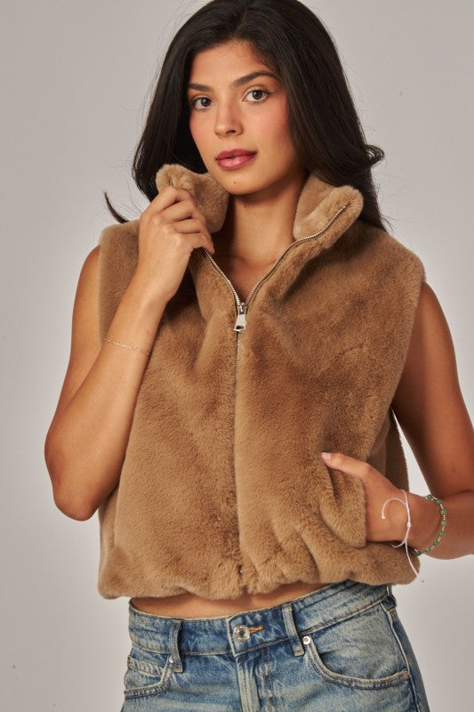 Bunny Fur Vest