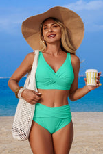 Wrap Front Two-Piece