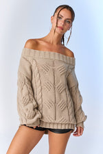 Ella One Shoulder Sweater