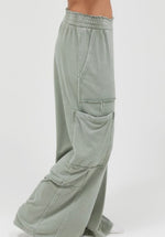 Mineral Washed Cargo Pants
