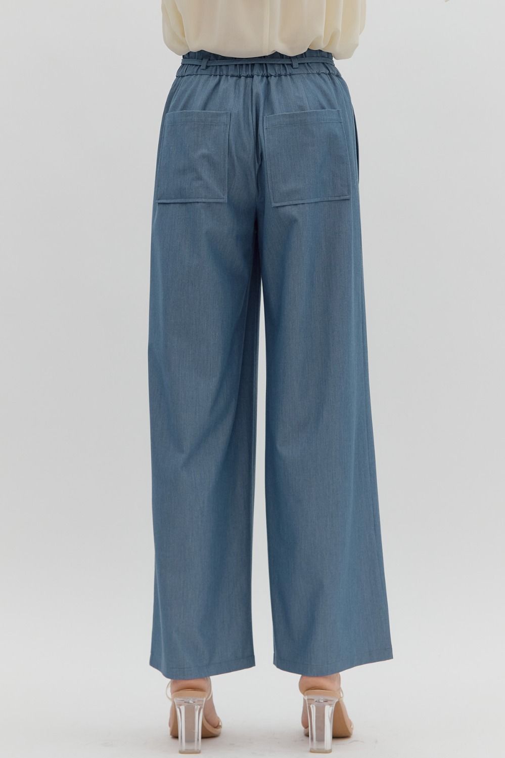 Pintuck Slacks