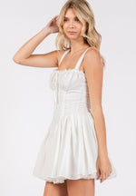 White Corset Dress
