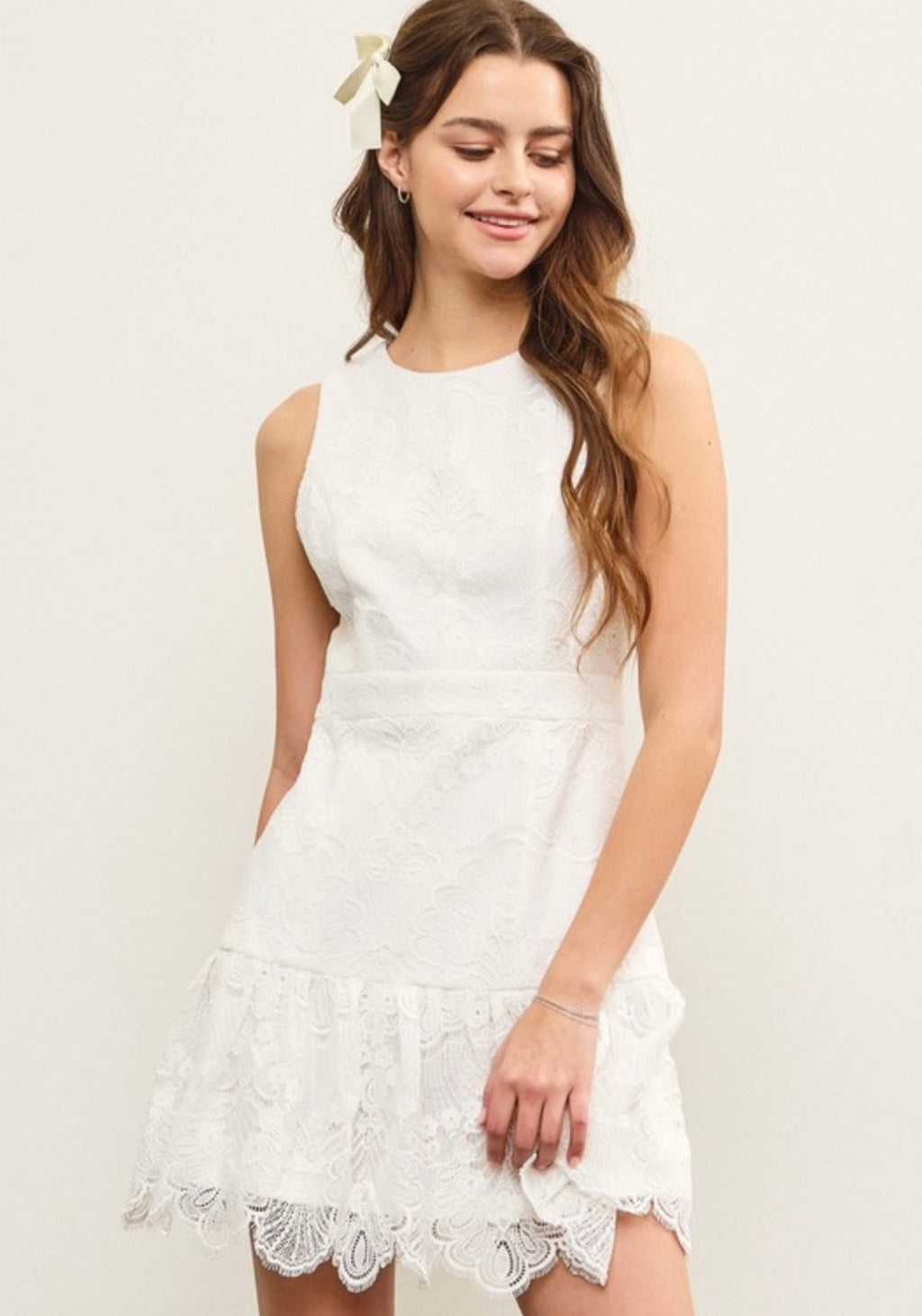 Scallop Lace Dress