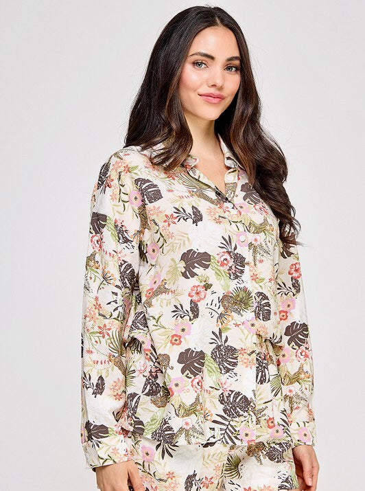 Jungle Print Top