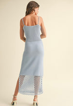 Net Pattern Dress