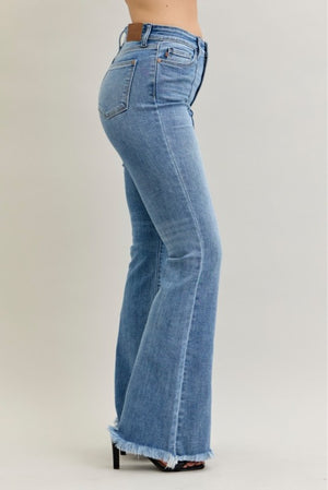 JB Flare Pintuck Jeans