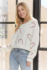 Candy Cane Sweater