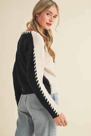 Whip Stitch Sweater