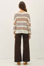 Tri-Striped Sweater