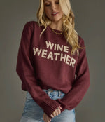 Wine Weather Sweater
