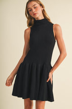 Turtleneck Sweater Dress