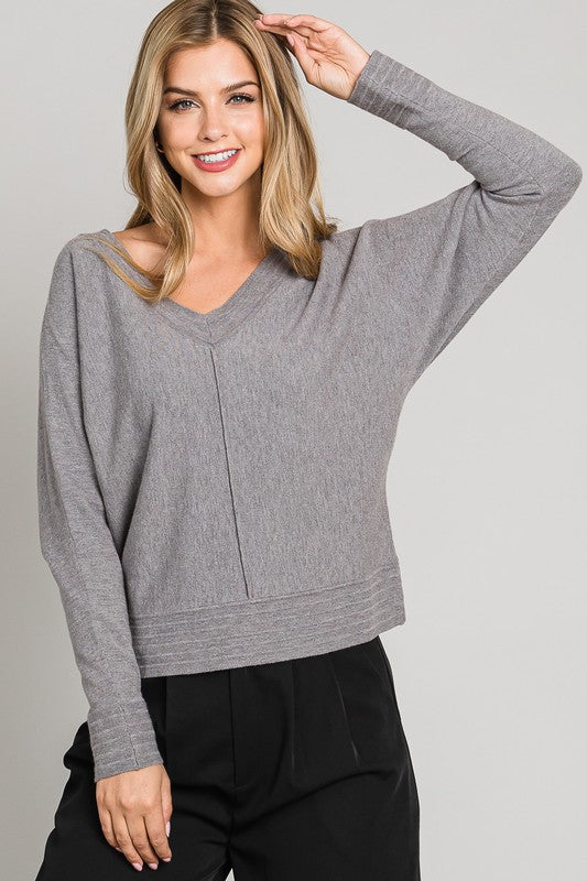 Center Seam Sweater