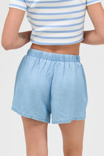 Lyocell Drawstring Shorts