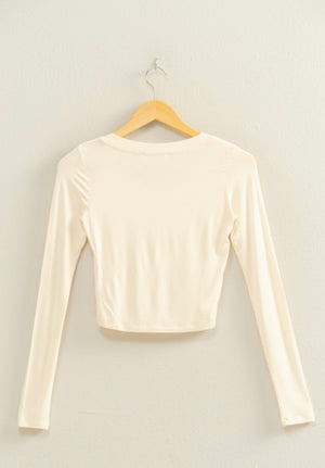 Olivia Cropped Tee