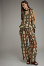 Dotted Statement Pants