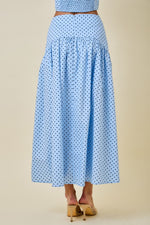 Polka Dot Maxi Skirt