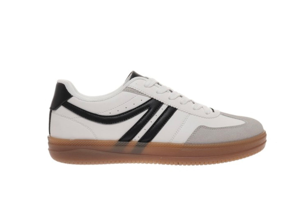 Giana Black Stripe Sneaker