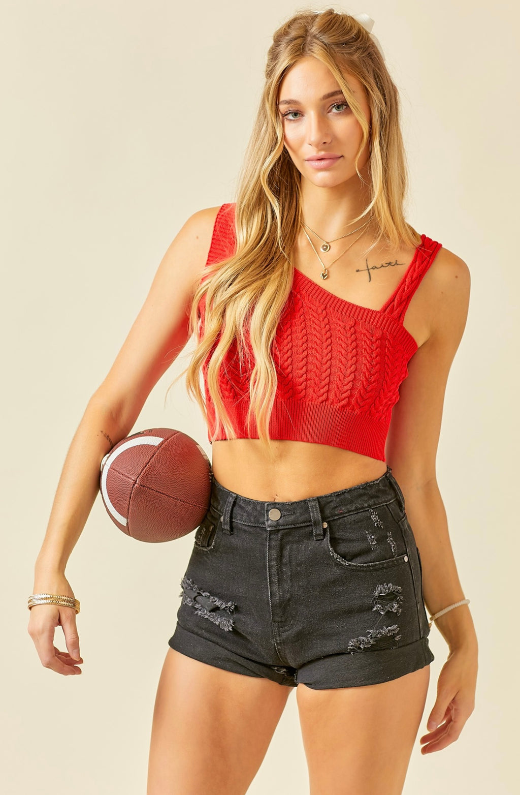 Off Shoulder Crop