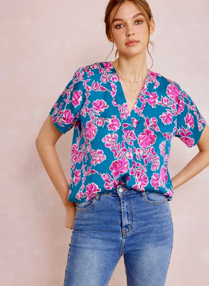 Floral Feature Top