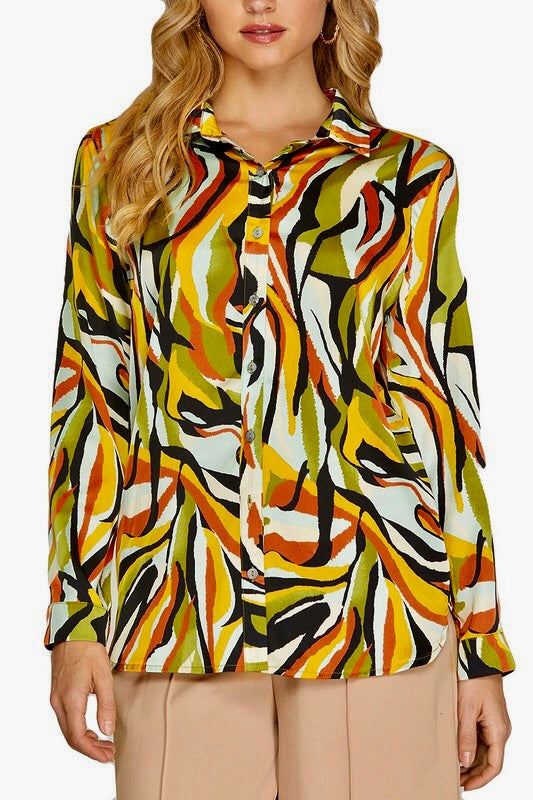 Swirl Illusion Top