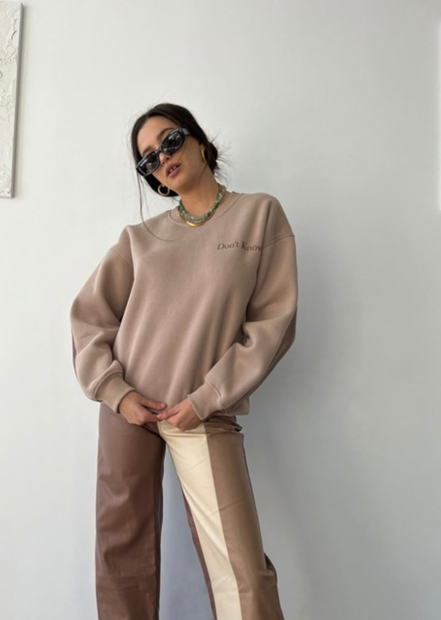 Don’t Care Pullover